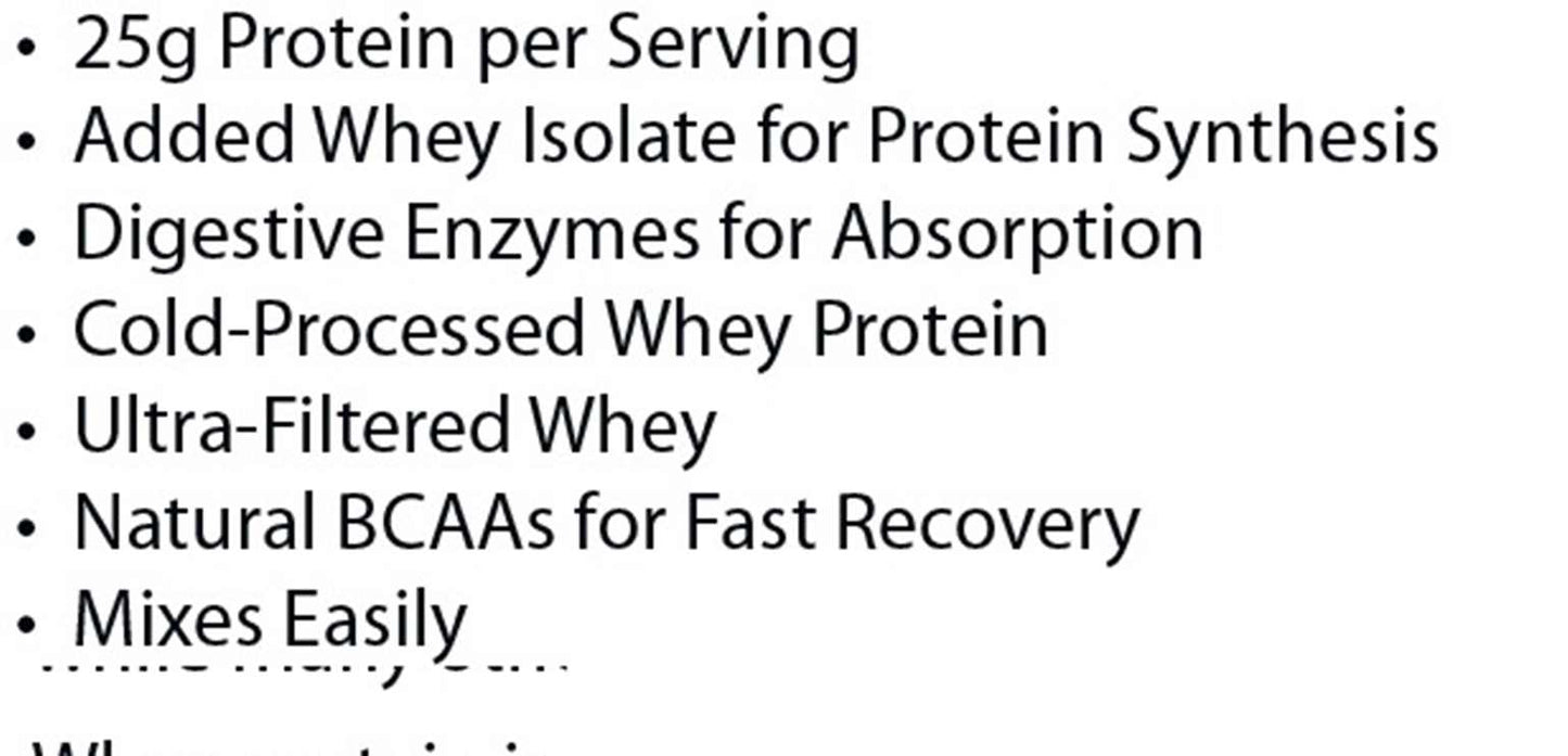 Purex Nutritions PureEx Absolute Whey - Vanilla provides 25g of whey protein per serving, enriched with whey isolate and digestive enzymes for better absorption. Its cold-processed and ultra-filtered for natural BCAAs and amino acids, supporting muscle recovery with easy mixing.