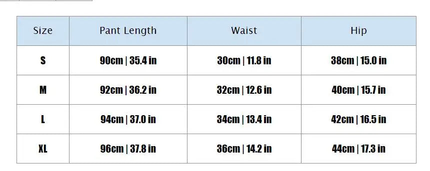 Explore the ideal fit with Ten Essentials size chart for Women’s High-Waist Gym Leggings with Pockets. Featuring tummy control, these stretchy polyester-spandex leggings range from 90cm to 96cm in pant length, with measurements provided in cm and inches for sizes S to XL.