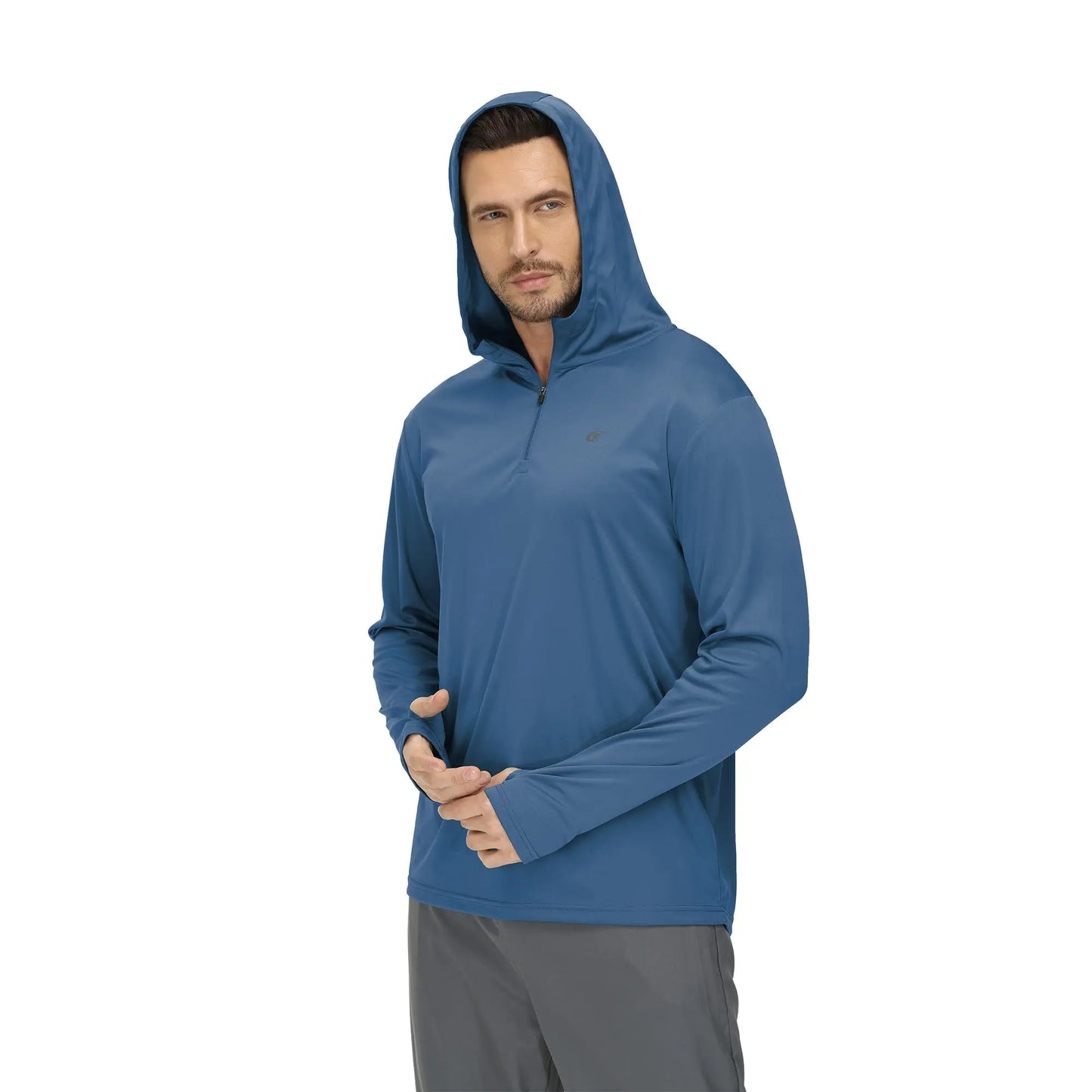 Quick-Dry Rash Guard UPF 50+ Long Sleeve Hoodie