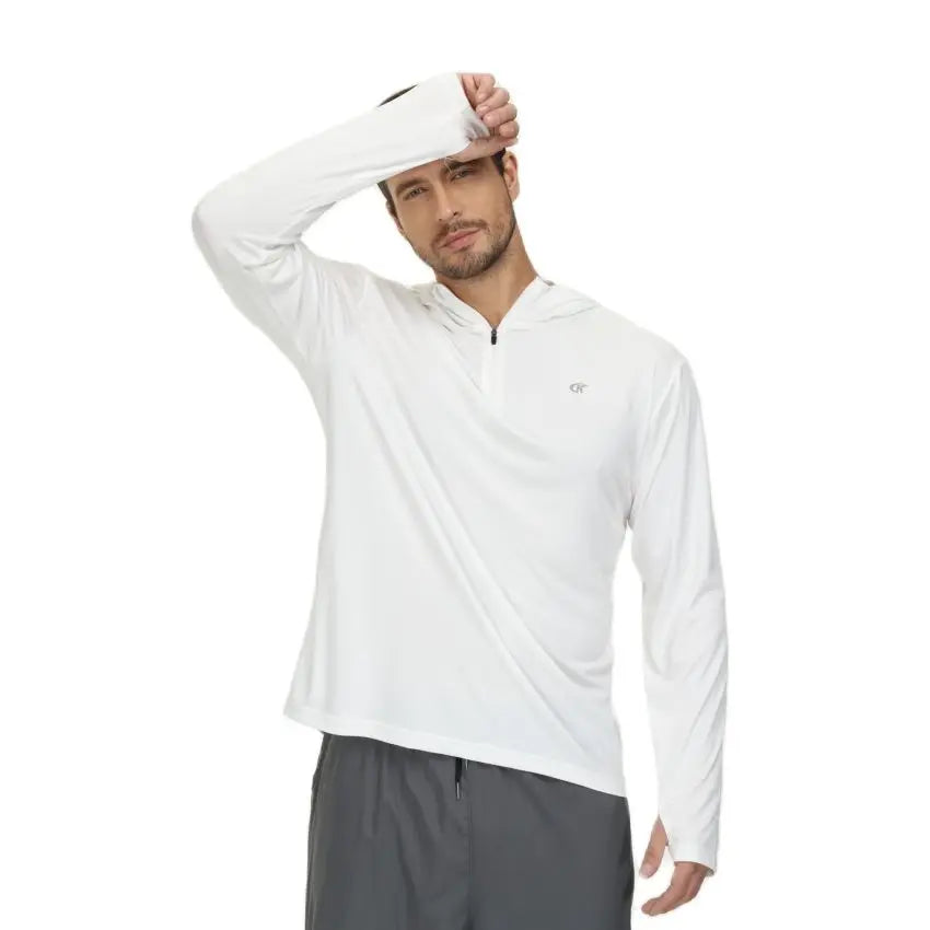 Quick-Dry Rash Guard UPF 50+ Long Sleeve Hoodie