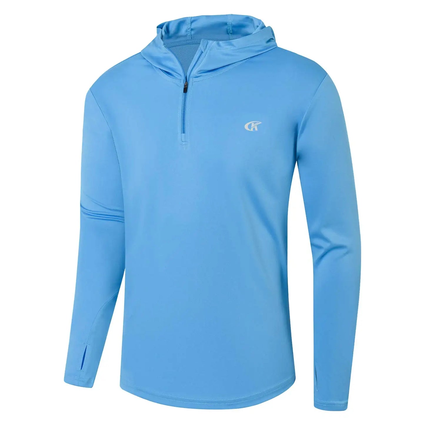 Quick-Dry Rash Guard UPF 50+ Long Sleeve Hoodie