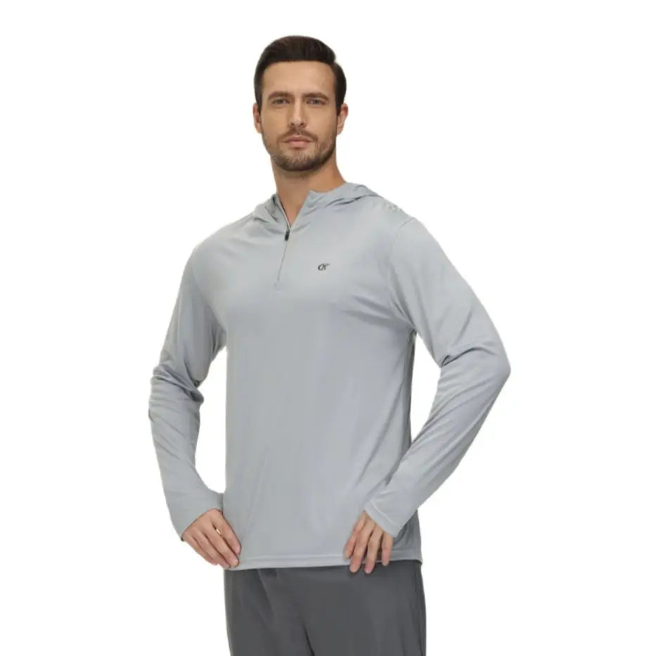 Quick-Dry Rash Guard UPF 50+ Long Sleeve Hoodie
