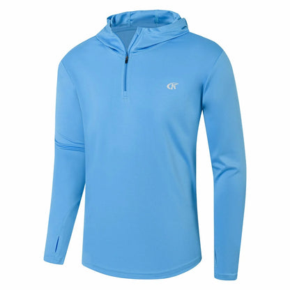 Quick-Dry Rash Guard UPF 50+ Long Sleeve Hoodie