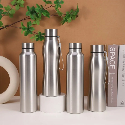 The Ten Essentials 1000ml Stainless Steel Sports Water Bottle is a sleek and durable option, perfect for large capacity hydration.