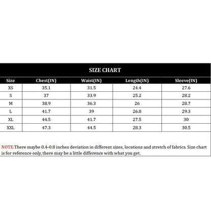 The Ten Essentials Womens UPF 50+ Hoodie is a lightweight, quick-dry hiking and fishing shirt featuring a size chart with measurements in inches from XS to XXL for Chest, Waist, Length, and Sleeve. Note potential size deviations. Includes moisture-wicking materials for enhanced comfort.
